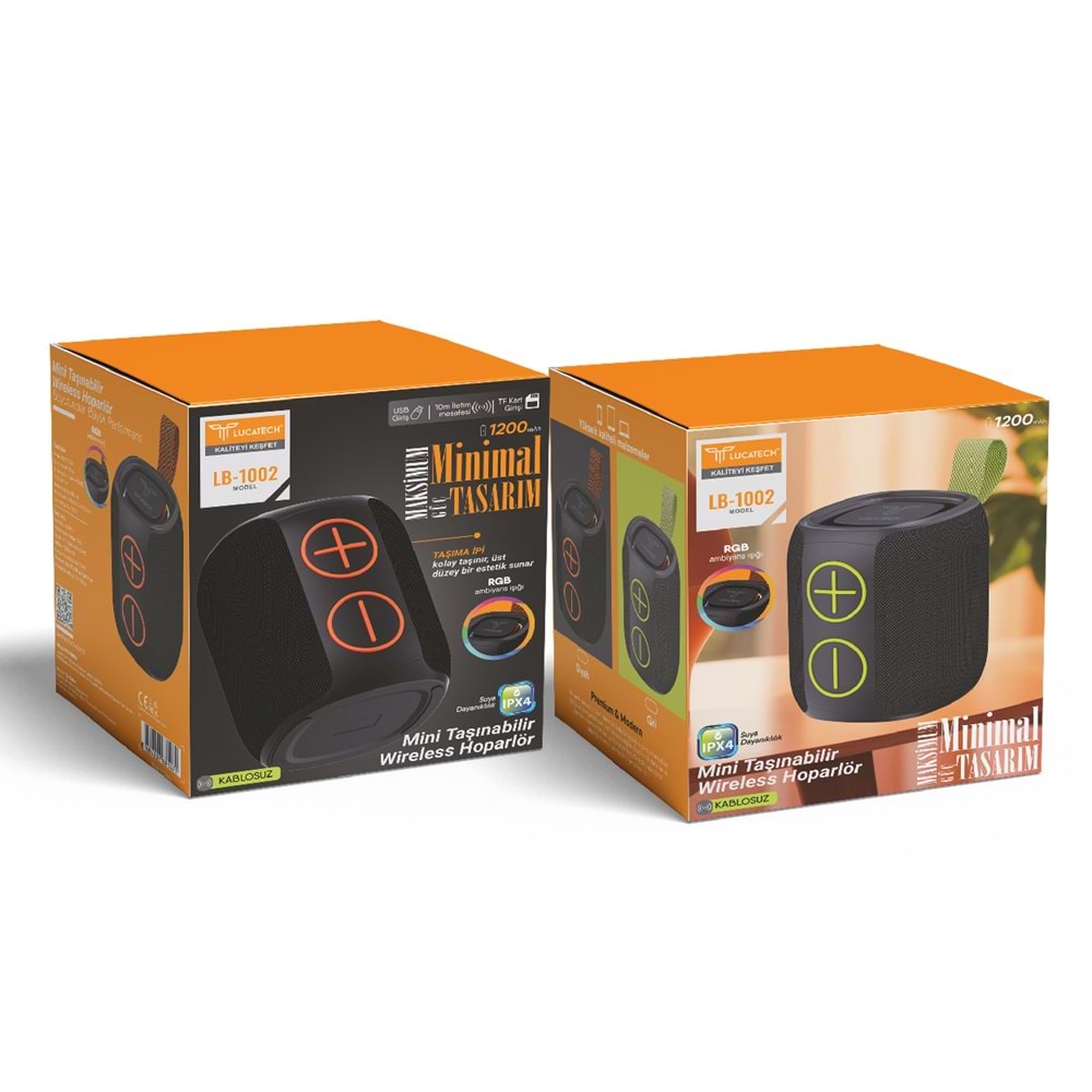 WİRELESS HOPARLÖR 1200 MAH