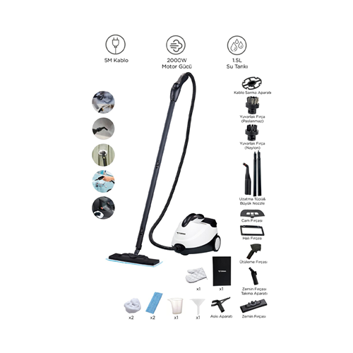 BUHARLI TEMİZLİK MAKİNASI