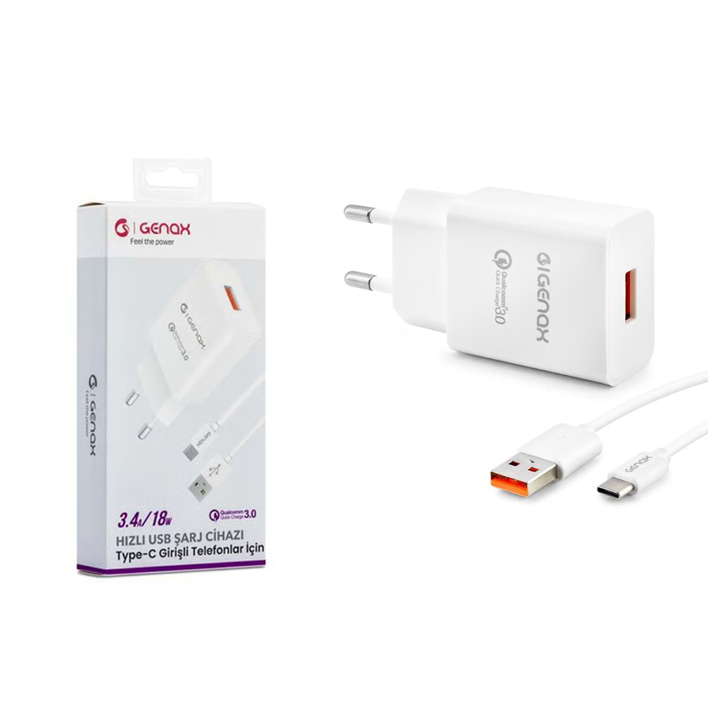 3.4 MAH TYPE-C ŞARJ 18W