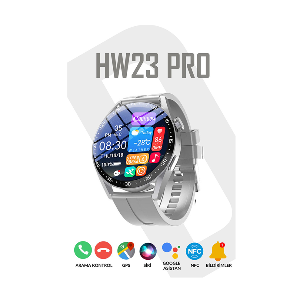 AMOLED EKRAN AKILLI SAAT