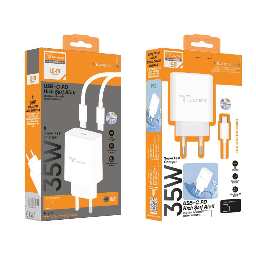 35W PD TYPC-E ŞARJ