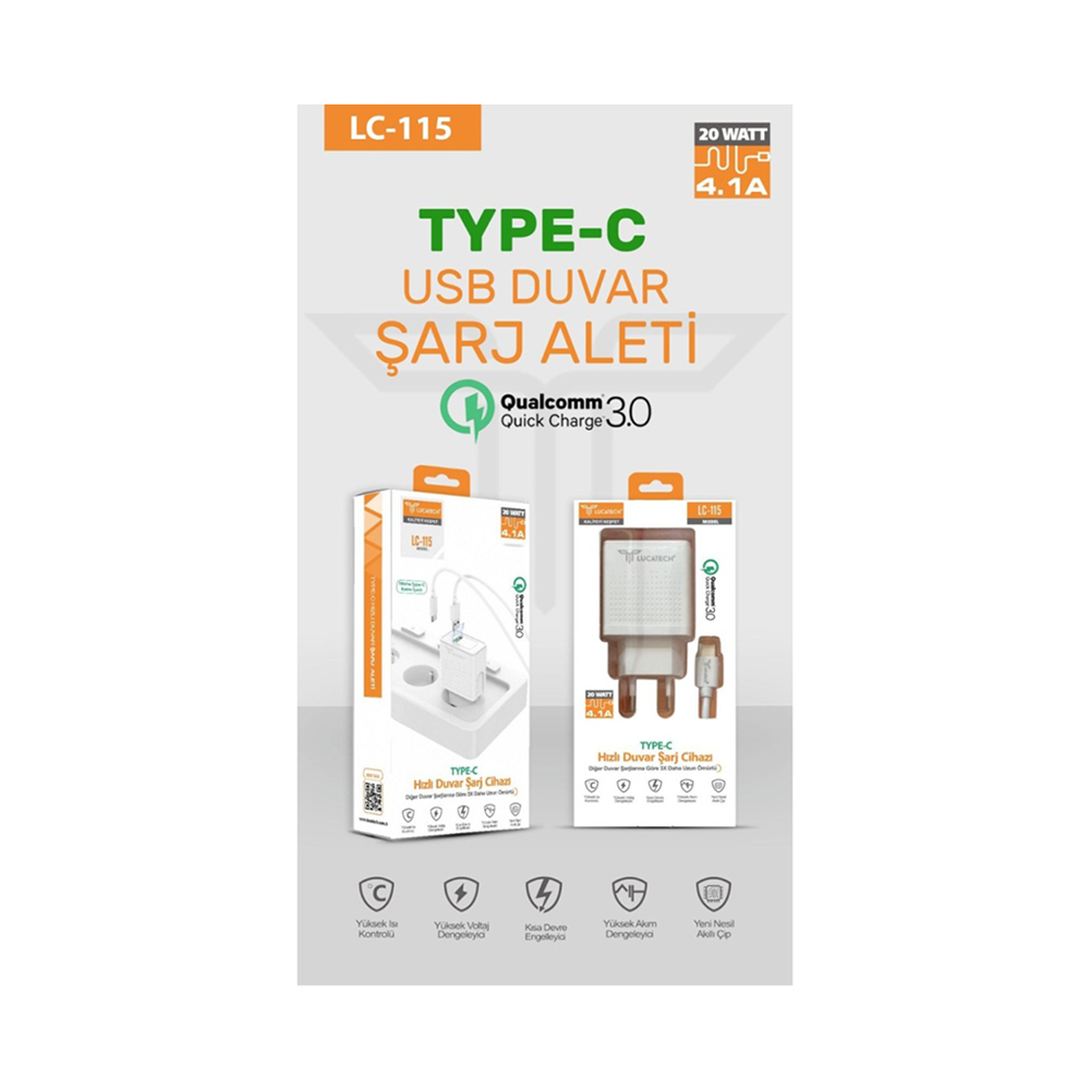 TYPC-E TURBO ŞARJ 4.2A