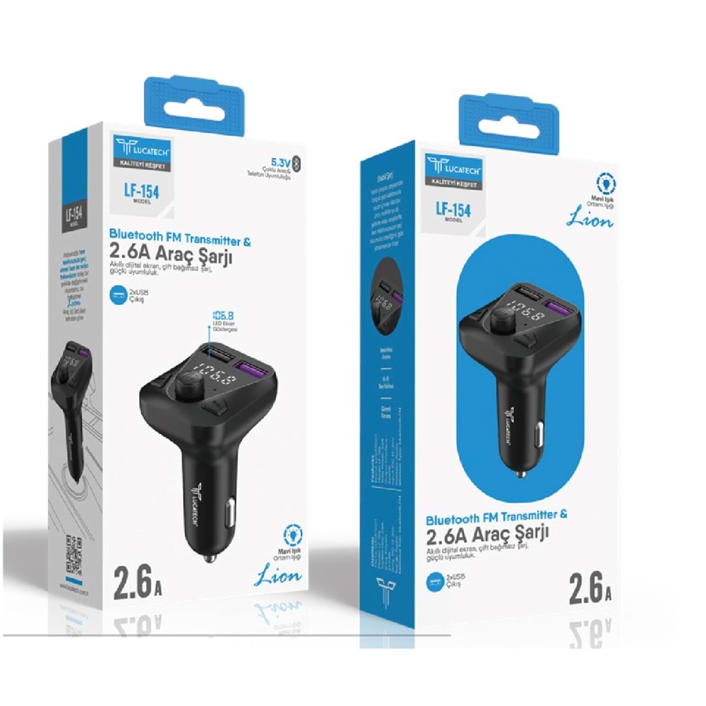 2.6A Bluetooth Fm Transmitter