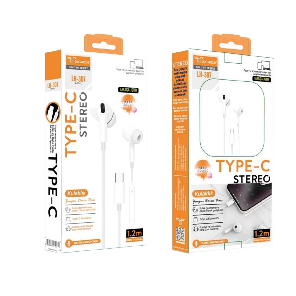 TYPEC GİRİŞLİ KULAKLIK