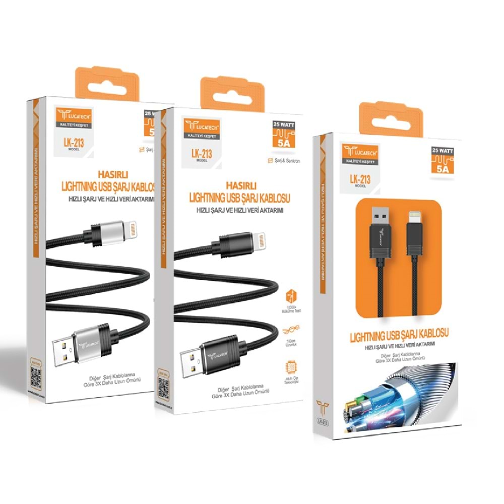İPHONE HASIR KABLO 25W 5A