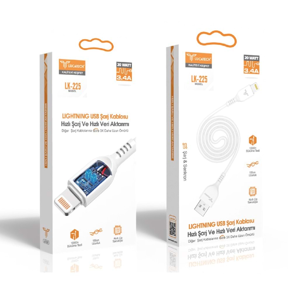 IOS ŞARJ KABLO 20W3.4A