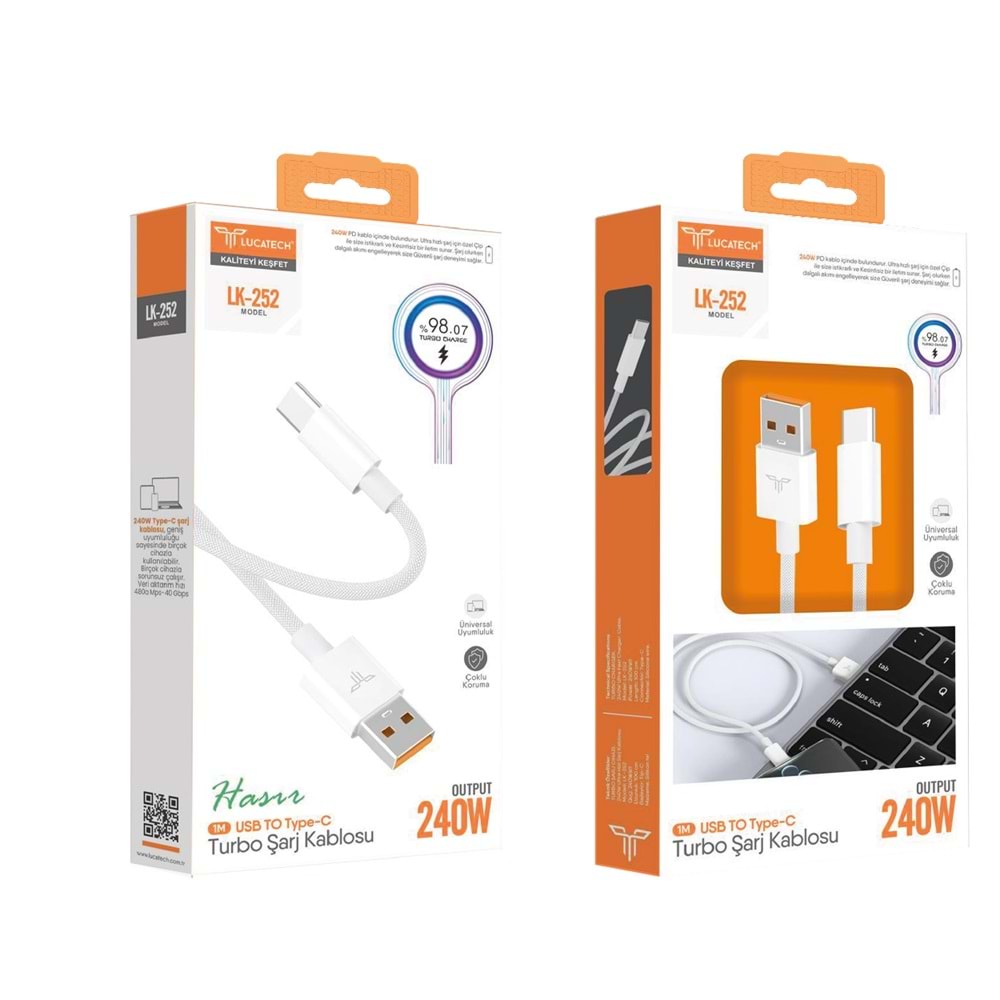 240W TYPEC HASIR KABLO